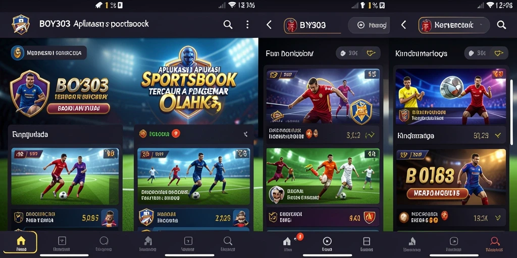 Tampilan gameplay menarik dari aplikasi Sportsbook BOY303.