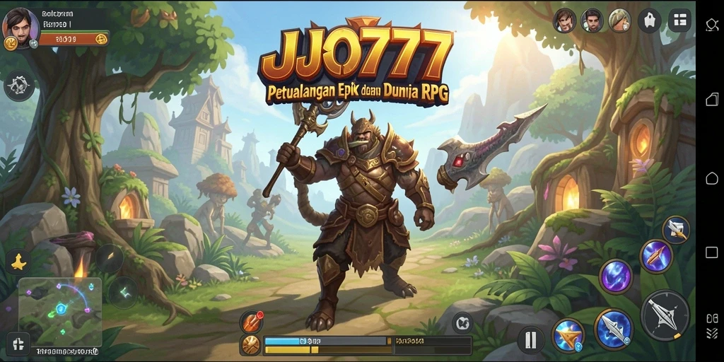 Tampilan gameplay RPG LJO777 yang menegangkan dan menarik.
