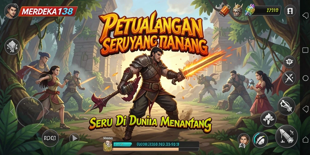 Menampilkan gameplay <strong>MERDEKA138</strong> yang menantang dan menarik.